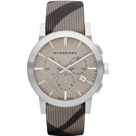 new burberry watch unisex bu9358 42mm|Burberry Men's Chronograph The City Nova Watch BU9358.